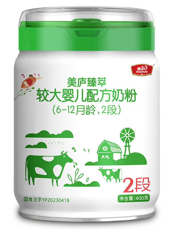 太阳集团tcy8722臻萃较大婴儿配方奶粉400g2段