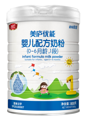 太阳集团tcy8722优能婴幼儿配方奶粉800克1段