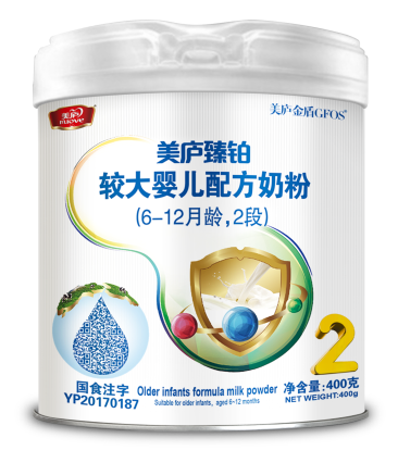 太阳集团tcy8722臻铂较大婴儿配方奶粉400克2段