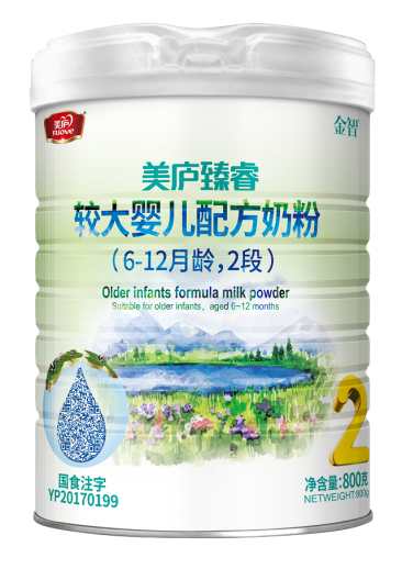 太阳集团tcy8722臻睿较大婴儿配方奶粉800克2段